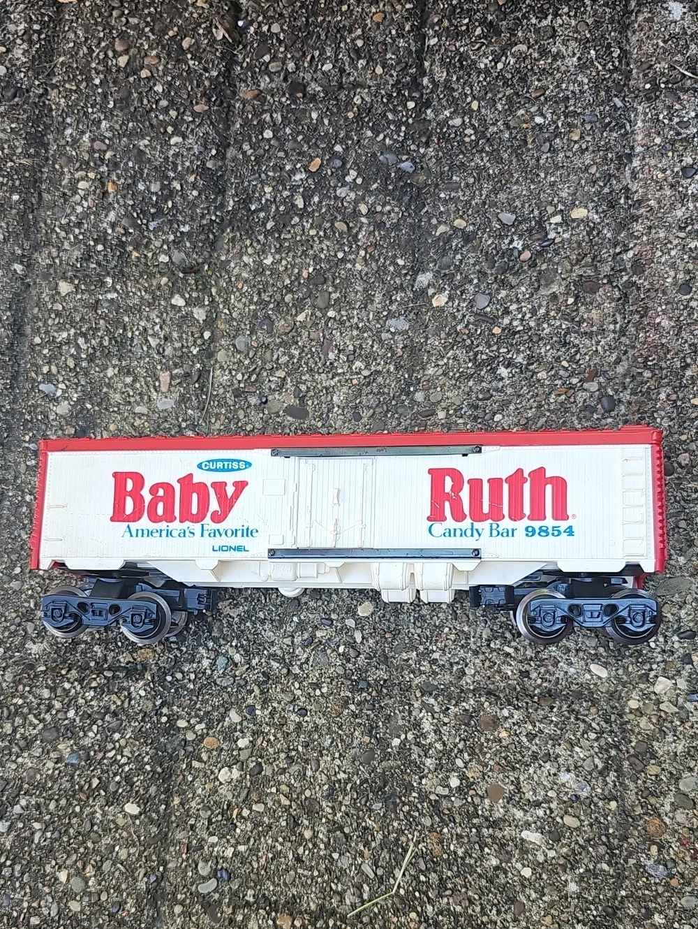 Vintage Lionel 9854 Baby Ruth Billboard Reefer Car O Gauge